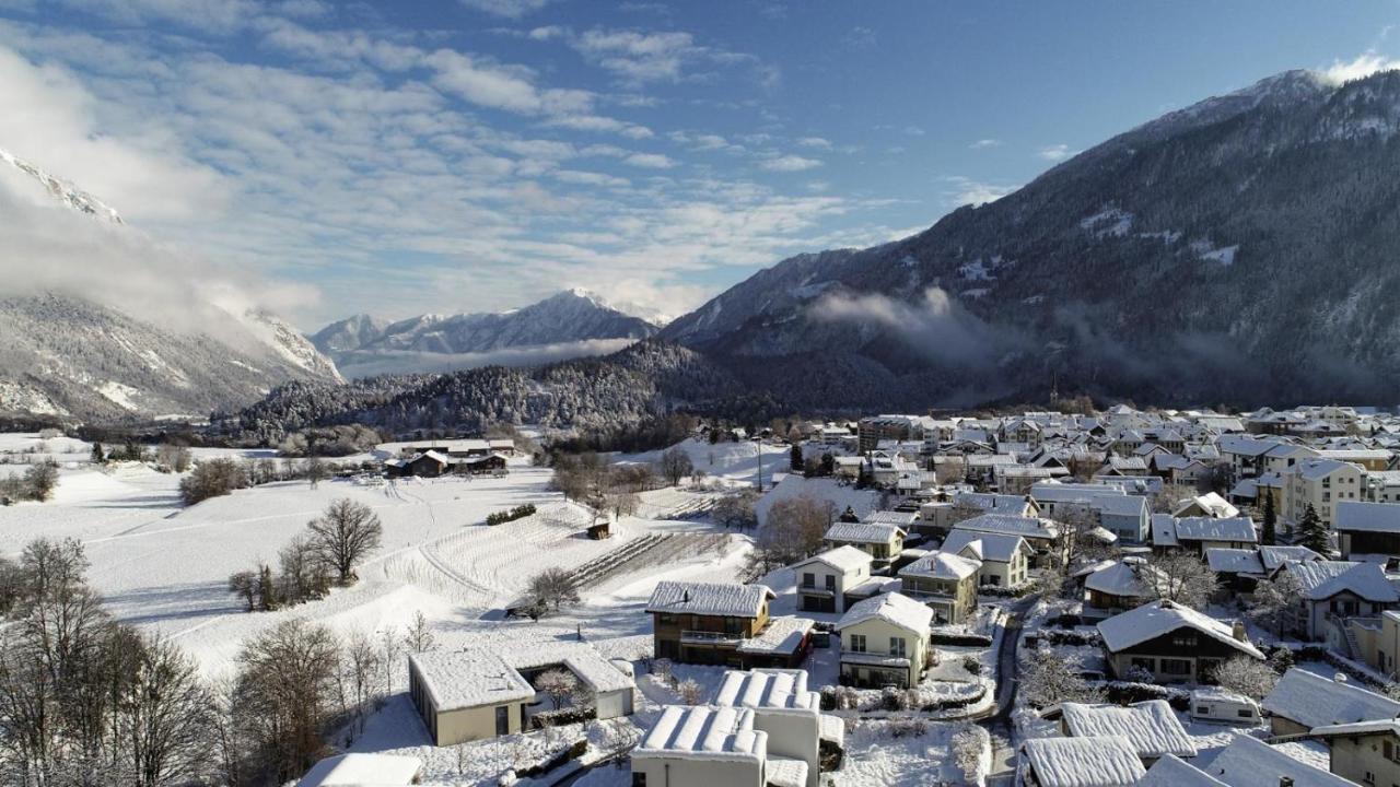 Ferienwohnung Graubünden Bonaduz Exterior foto