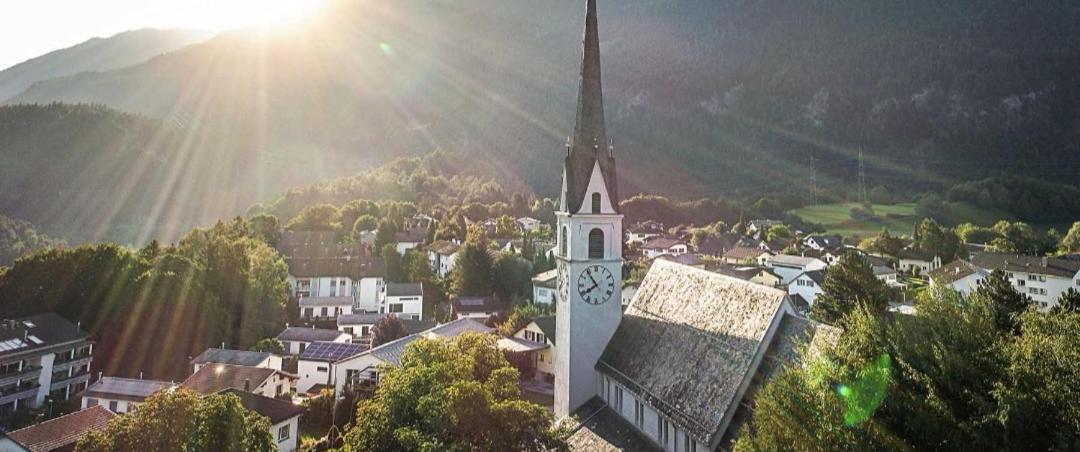 Ferienwohnung Graubünden Bonaduz Exterior foto
